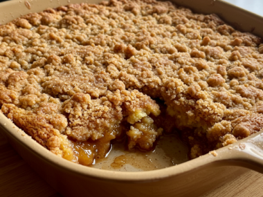 SNICKERDOODLE COBBLER
