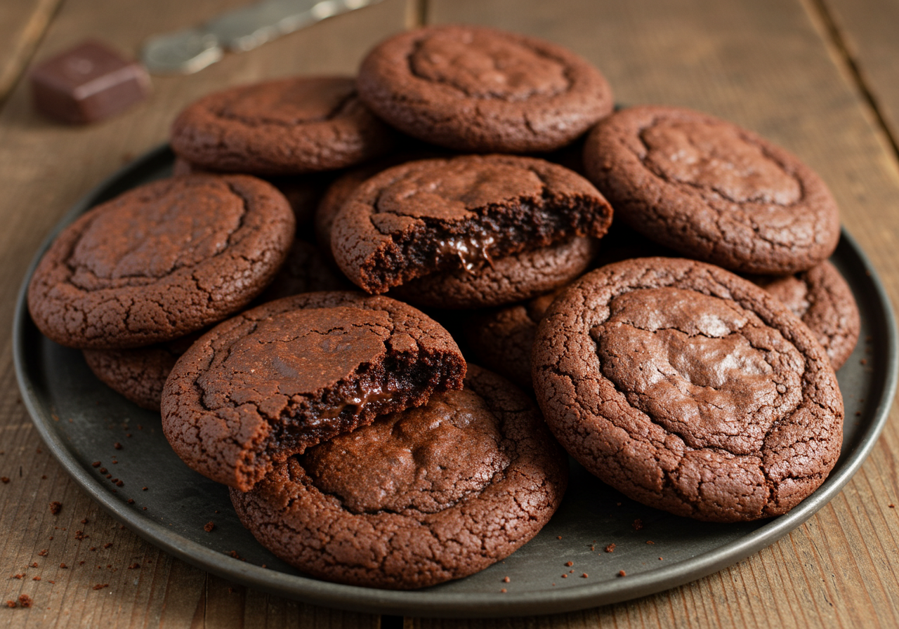 How To Make Chocolate Brownie Cookies