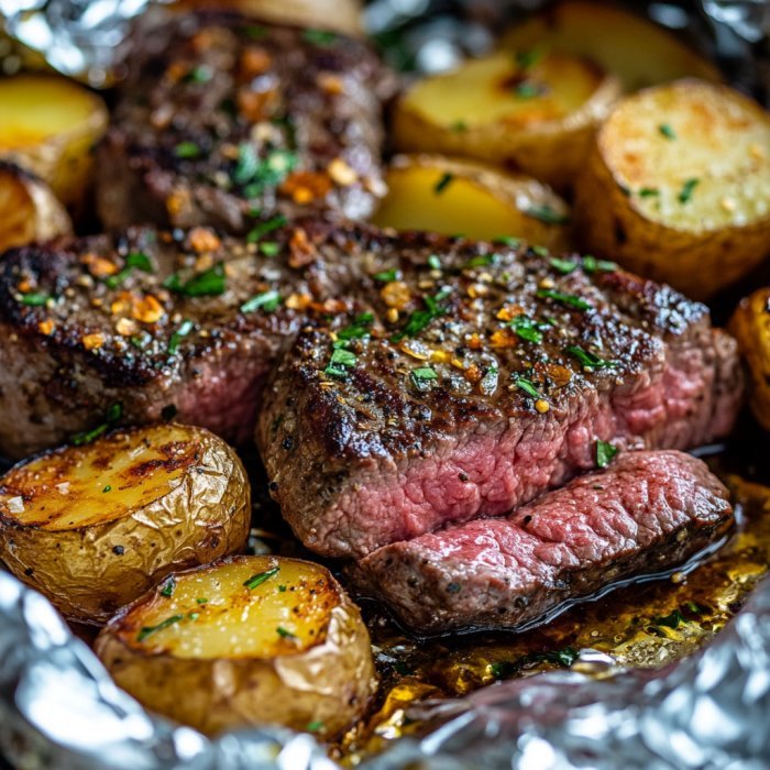 Potato Foil Packets