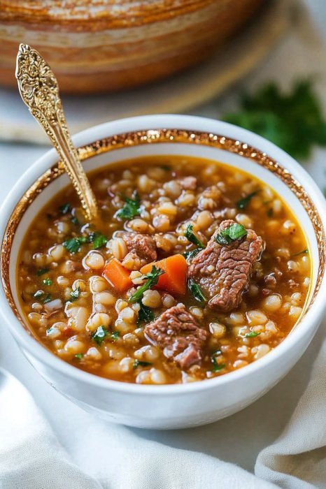Beef Barley Soup