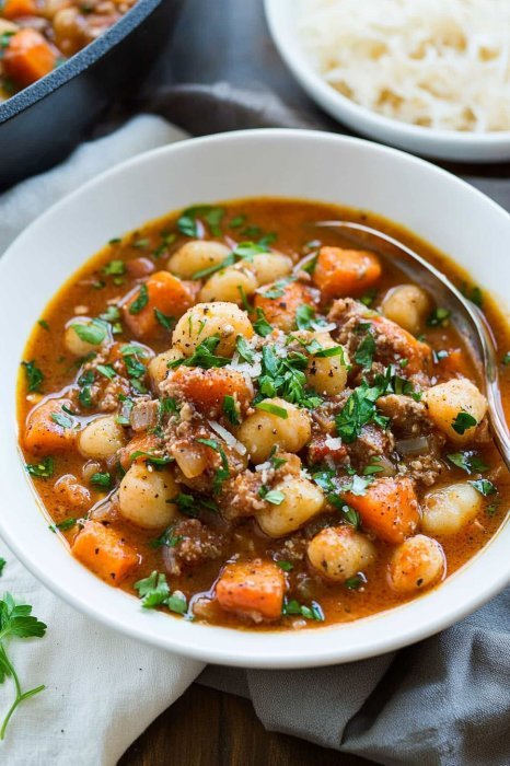 Sweet Potato Gnocchi with Cream Sauce