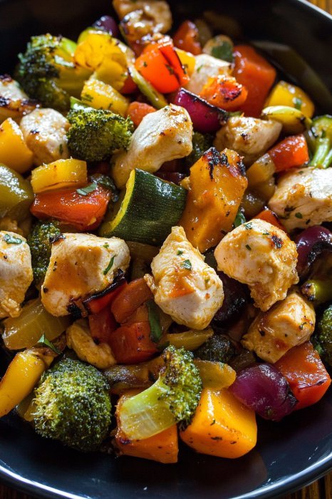 Chicken and Vegetable Dish