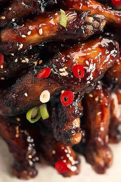 Sticky Asian Wings