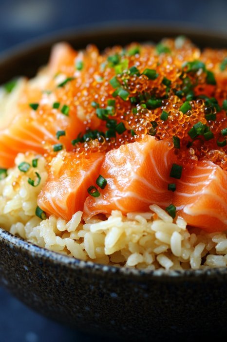 Salmon Crispy Rice