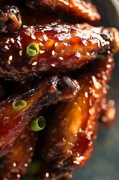 Sticky Asian Wings