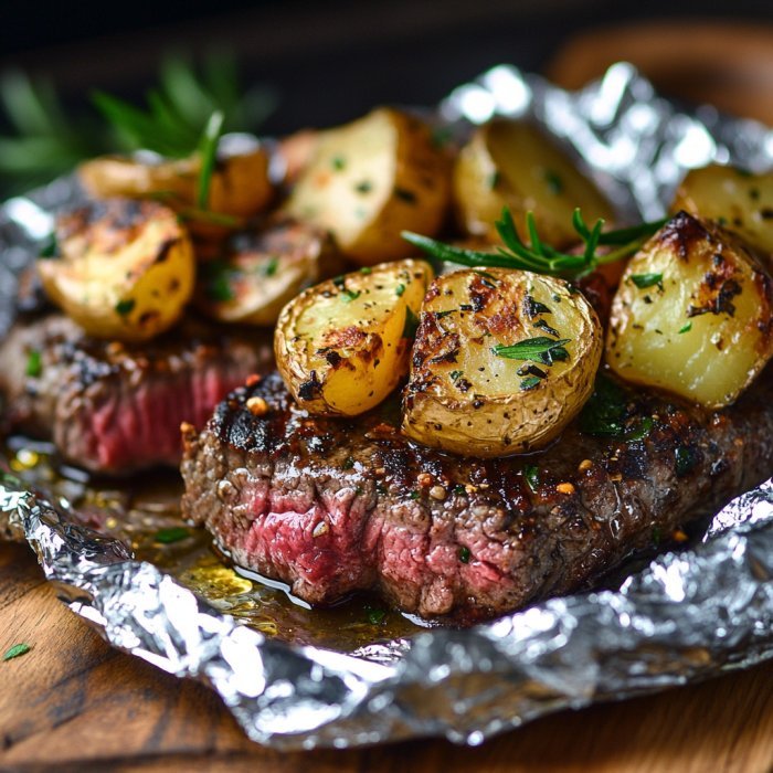 Potato Foil Packets