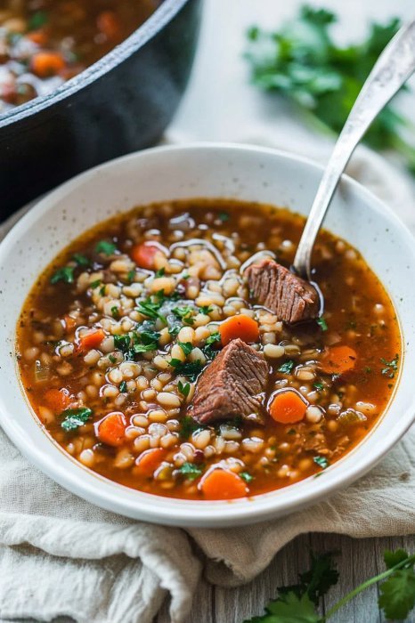 Beef Barley Soup