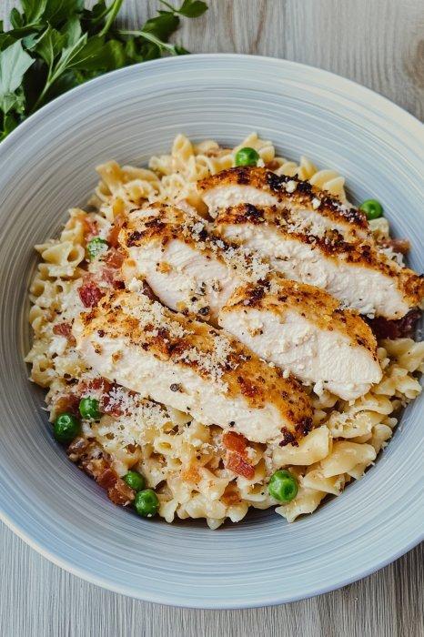 Creamy Ricotta Chicken Pasta
