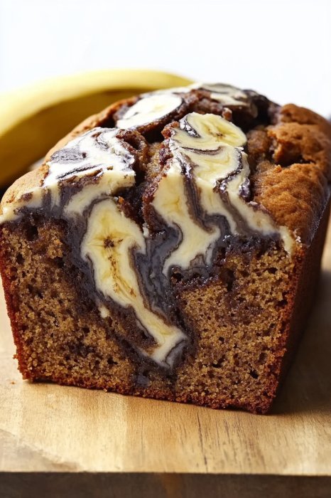 Marbled Banana Bread