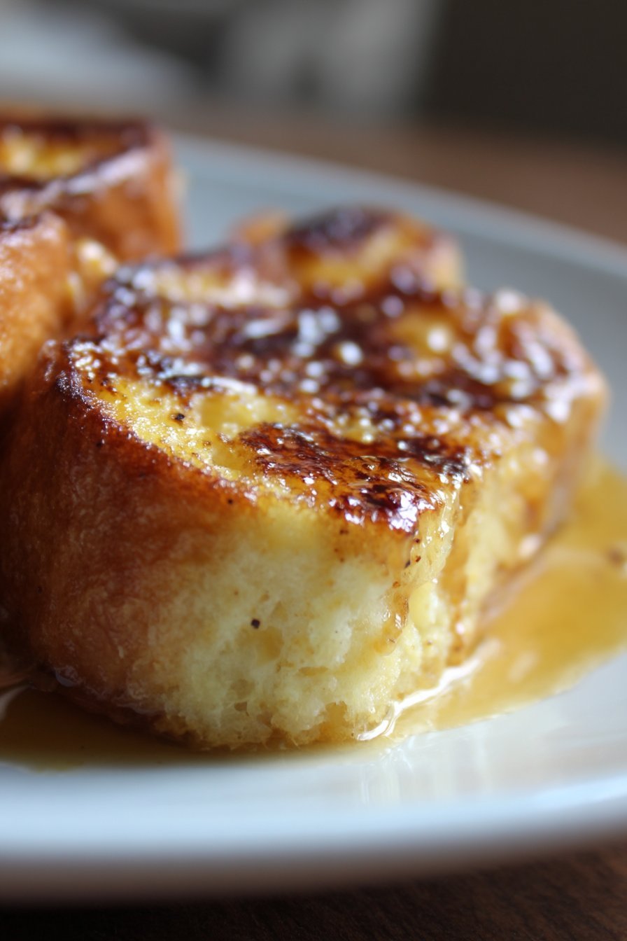 Overnight Crème Brûlée French Toast