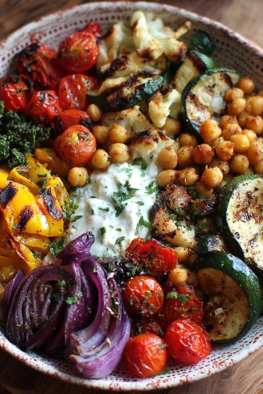 Mediterranean Veggie Bowls