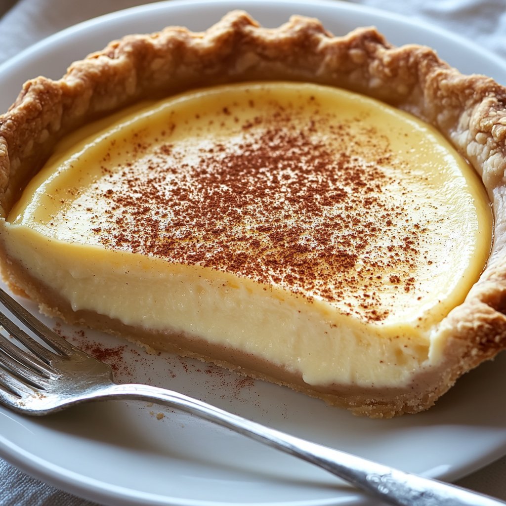 Vanilla Custard Pie