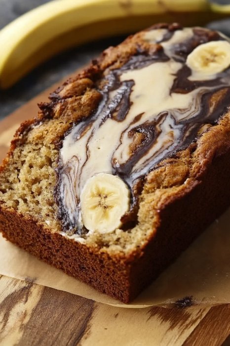 Marbled Banana Bread