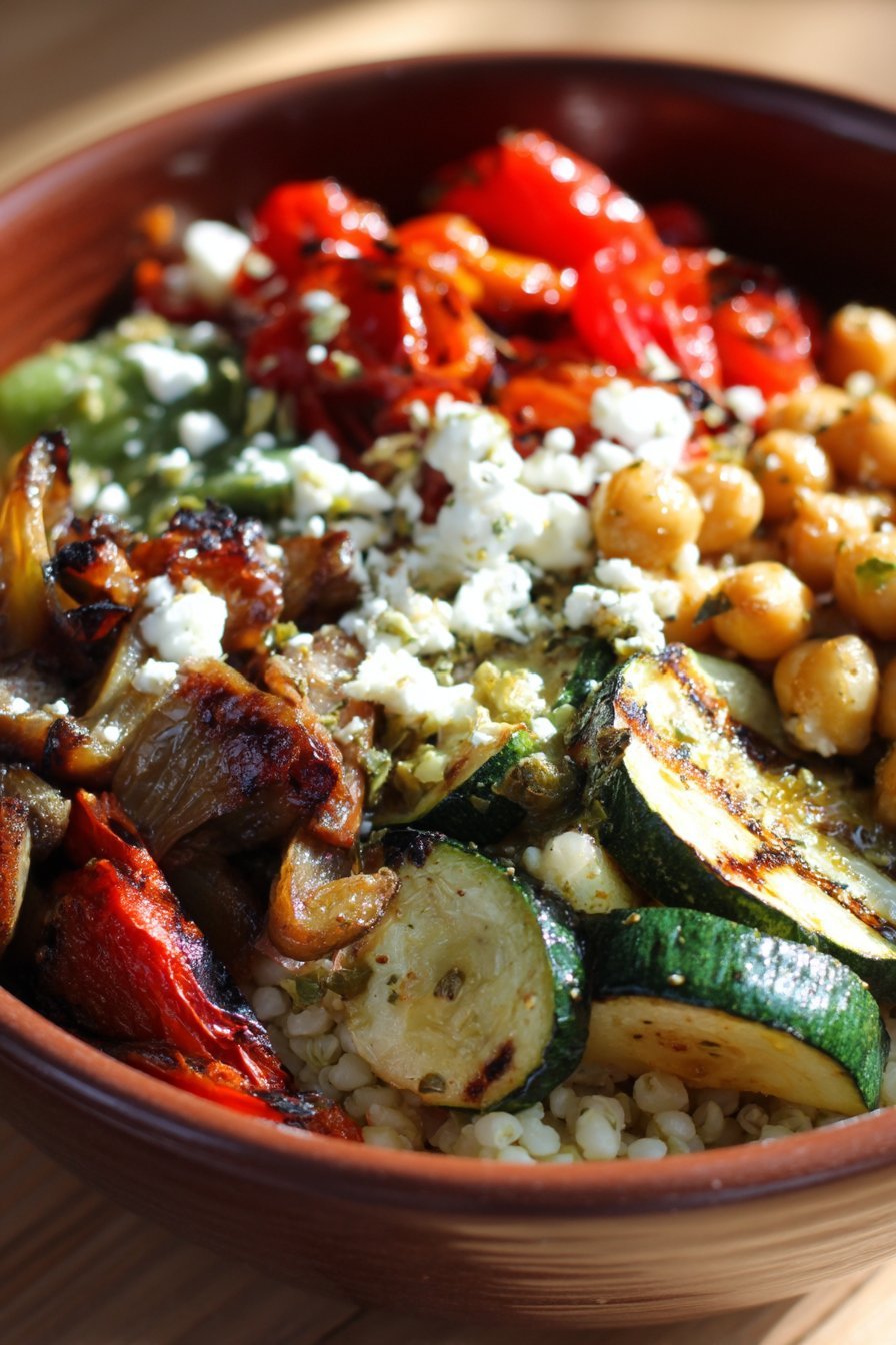 Mediterranean Veggie Bowls