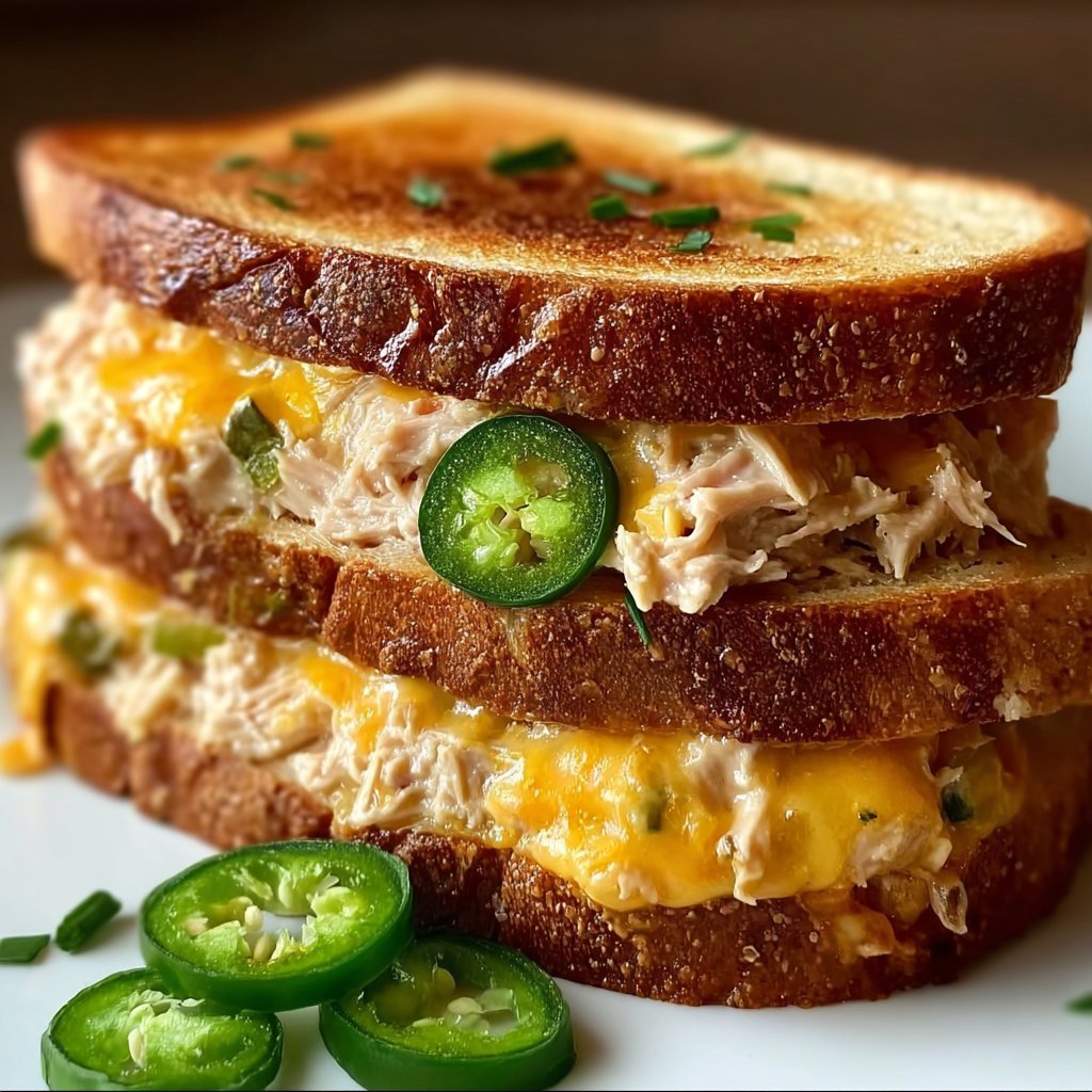 Spicy Jalapeño Tuna Melt