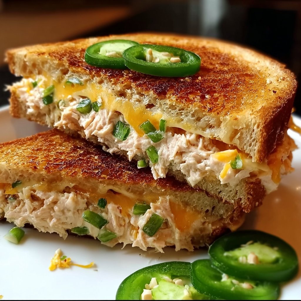 Spicy Jalapeño Tuna Melt