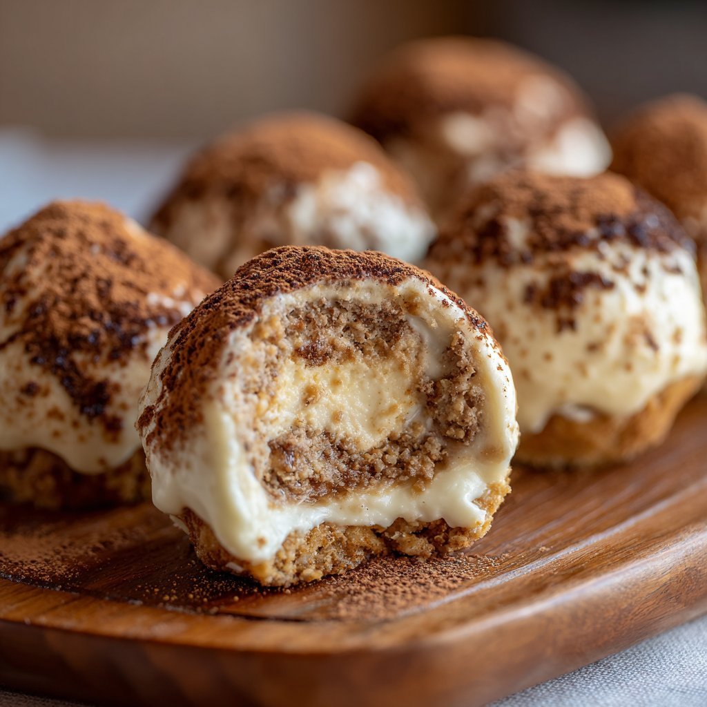 10 Minute Tiramisu Balls