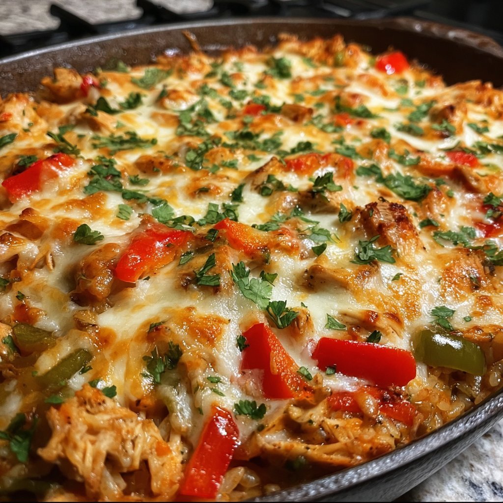 Fajita Chicken Casserole