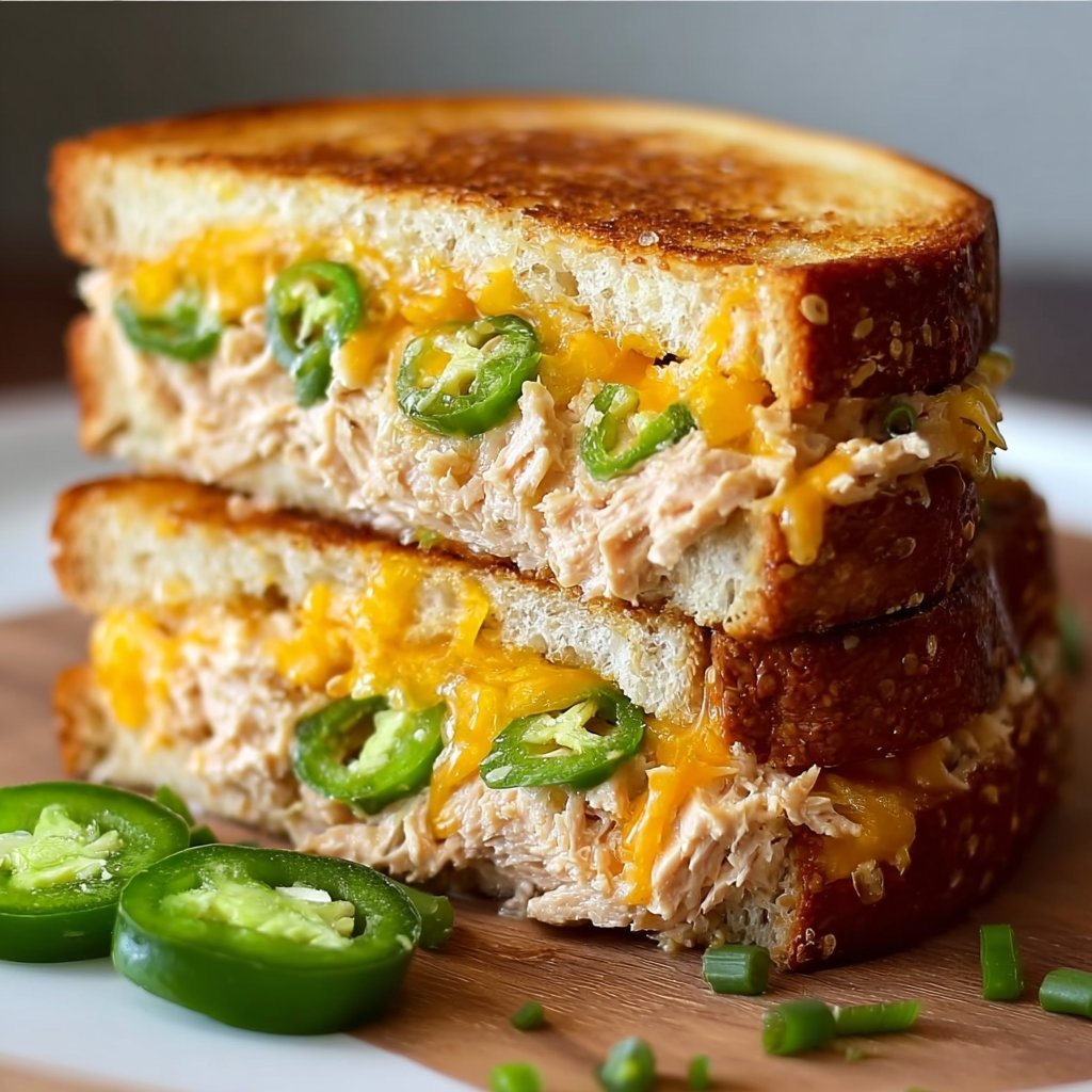 Spicy Jalapeño Tuna Melt