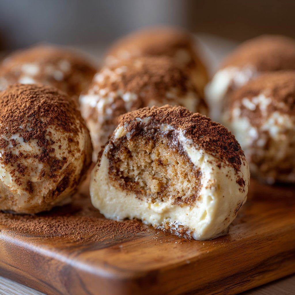 10 Minute Tiramisu Balls