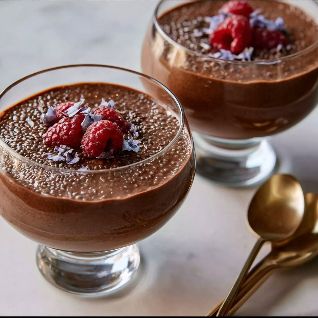 Chocolate-Chia Pudding