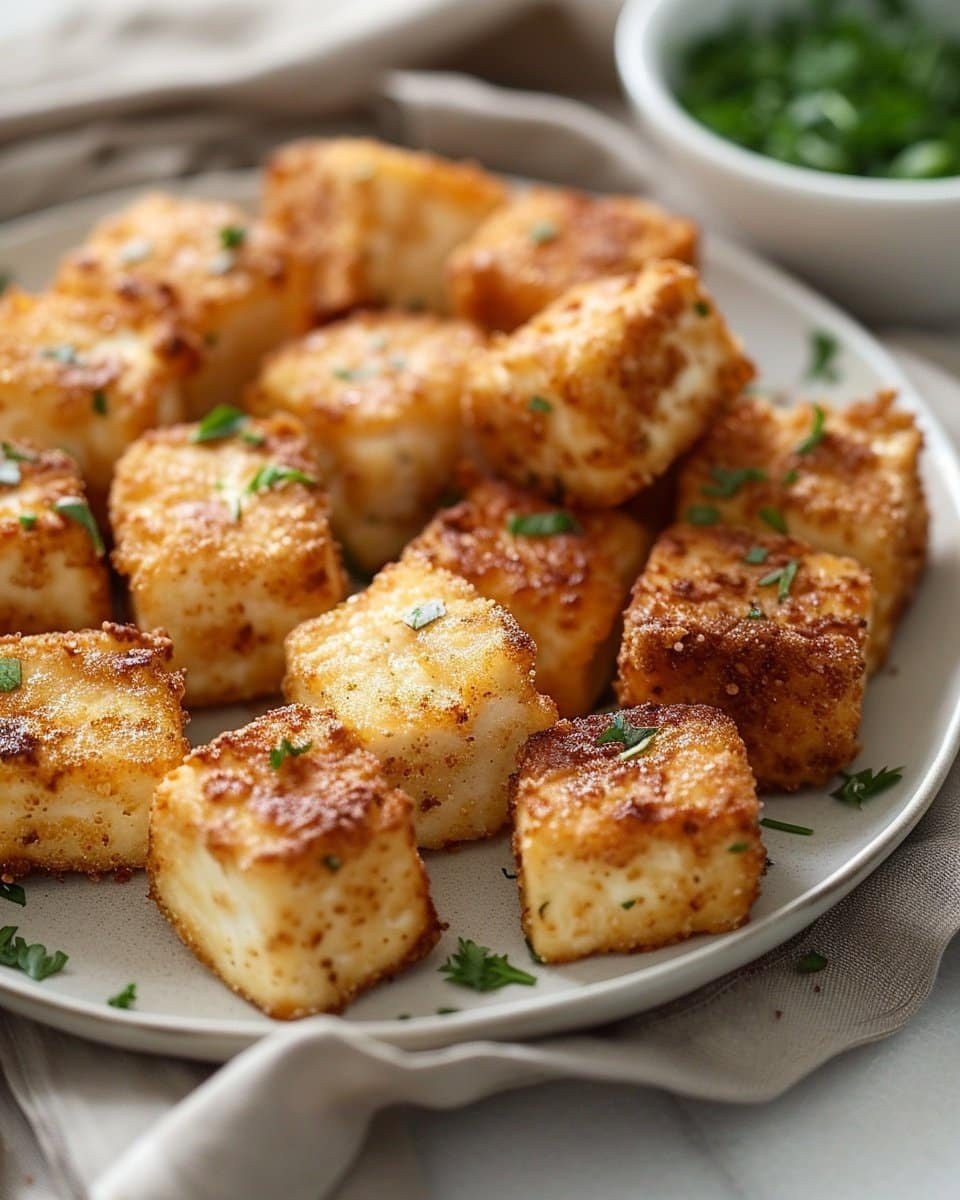 Crispy Air Fryer Tofu with No Oil