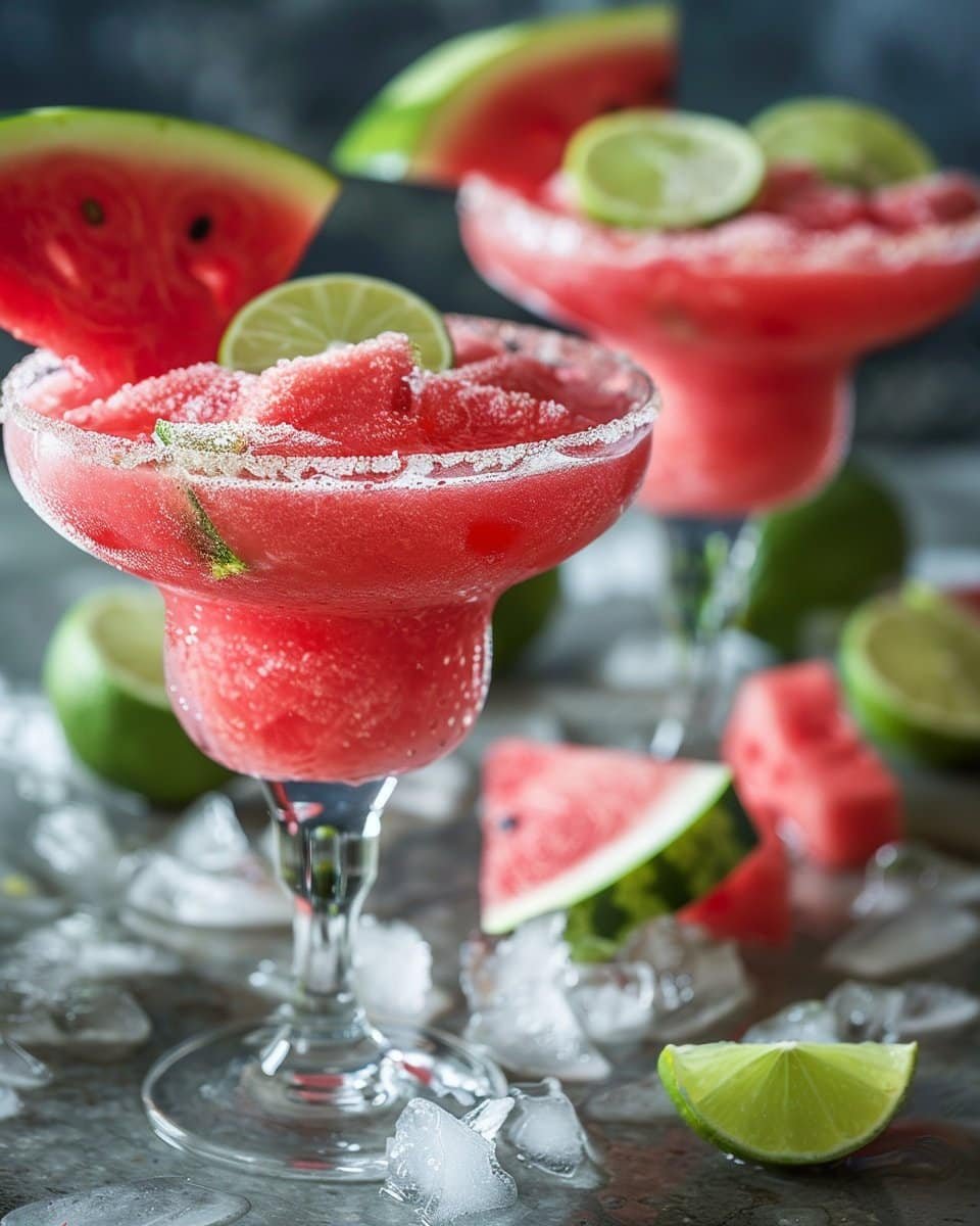 Frozen Watermelon Margarita
