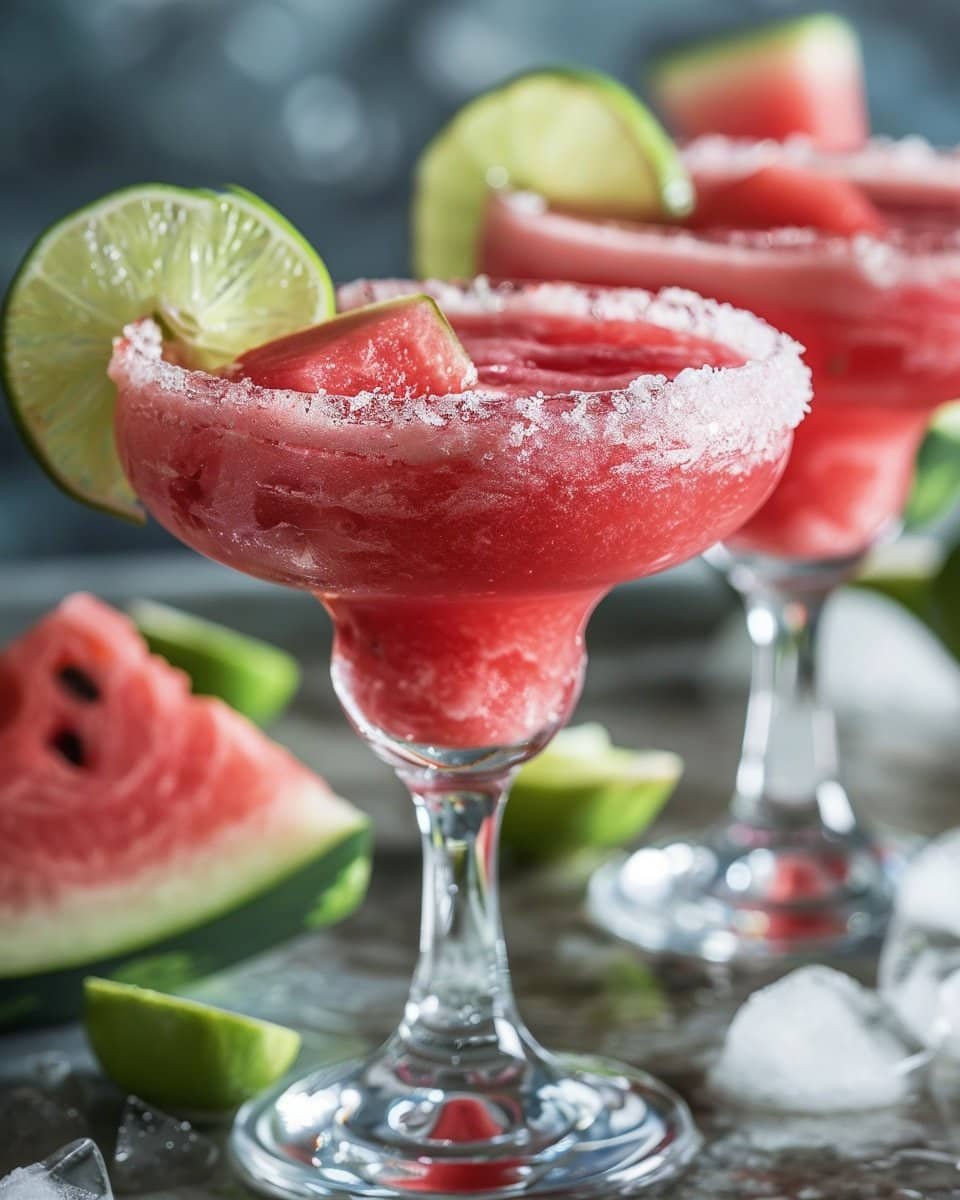 Frozen Watermelon Margarita