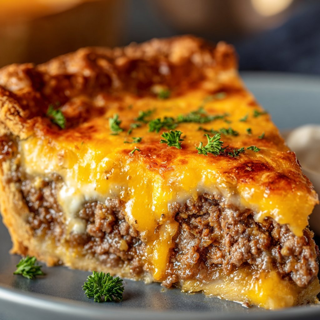 Cheeseburger Pie