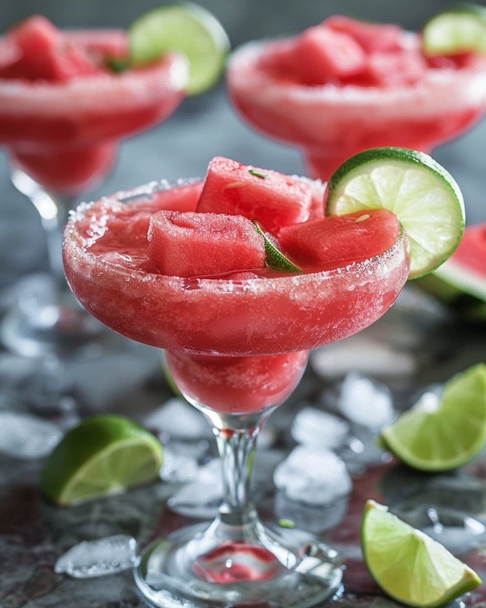 Frozen Watermelon Margarita