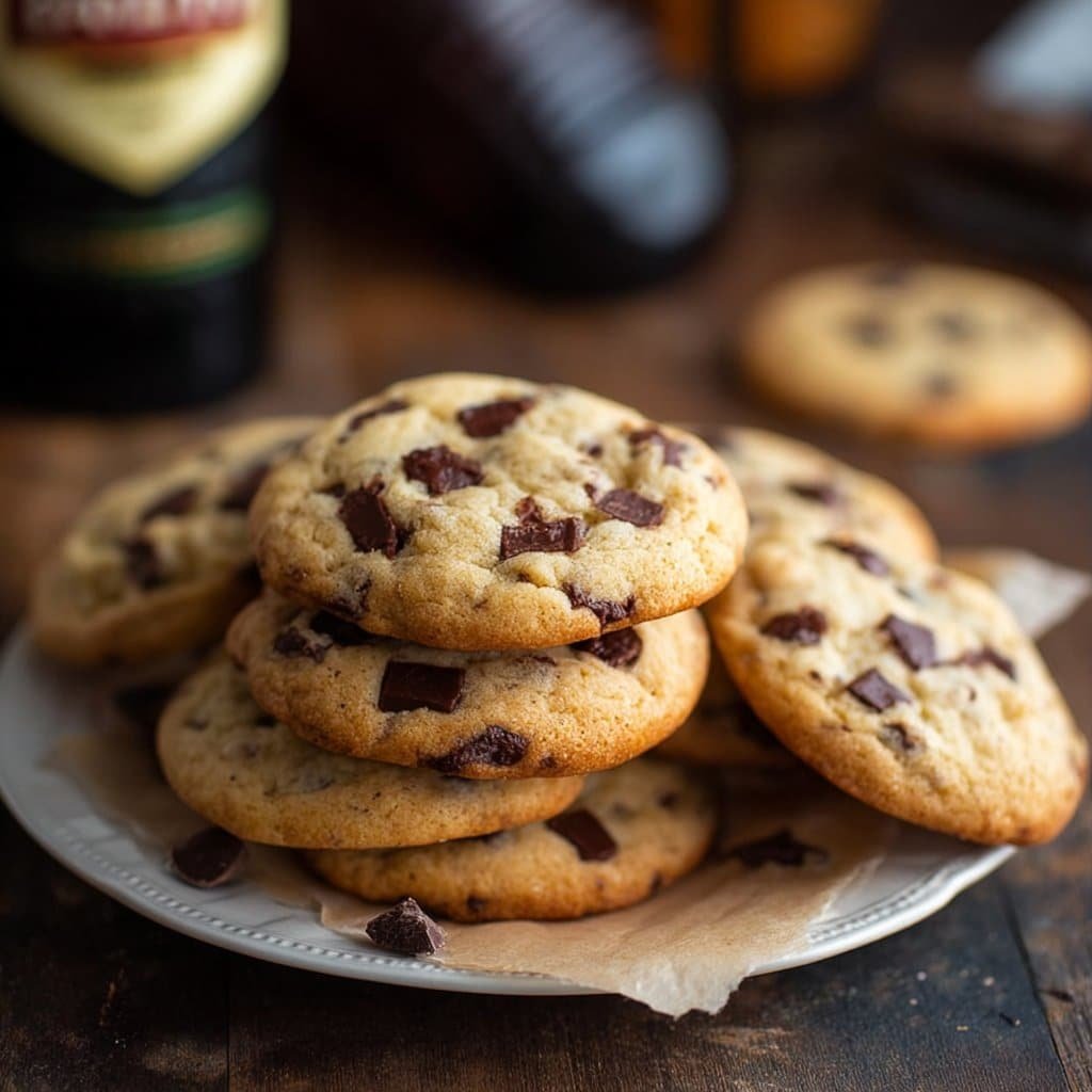 Baileys Irish Cream Chocolate Chip Cookies