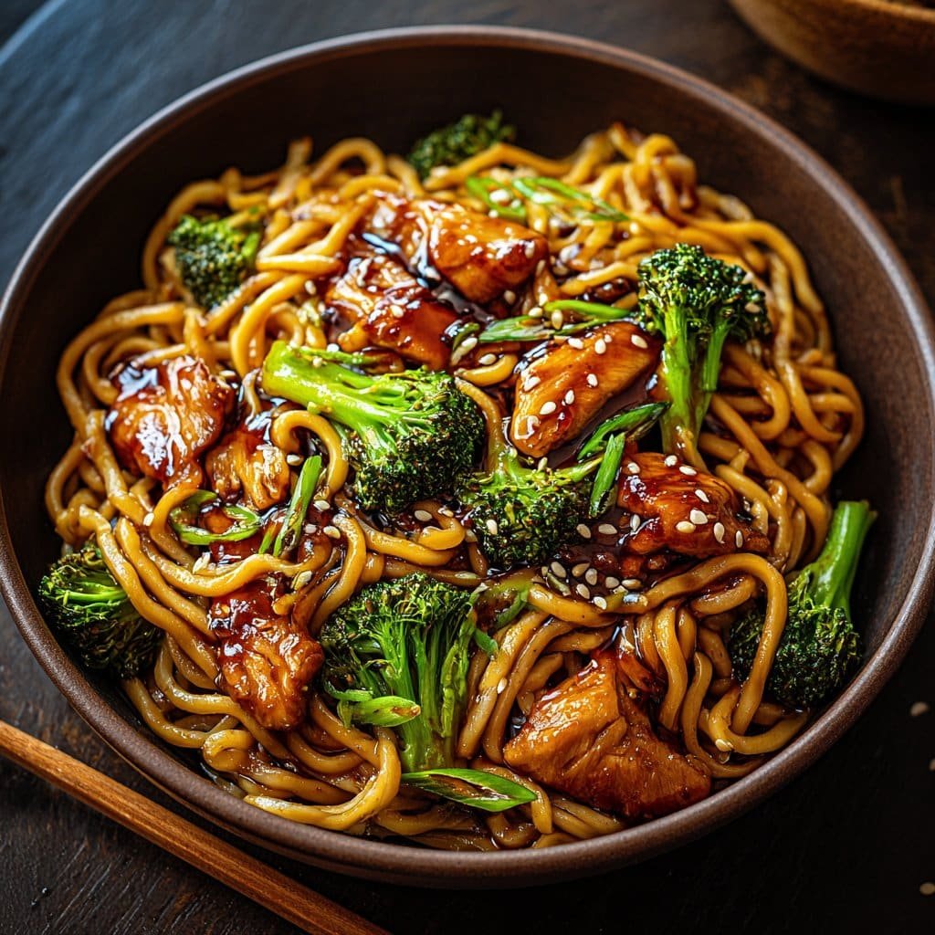 Chicken Teriyaki Noodles