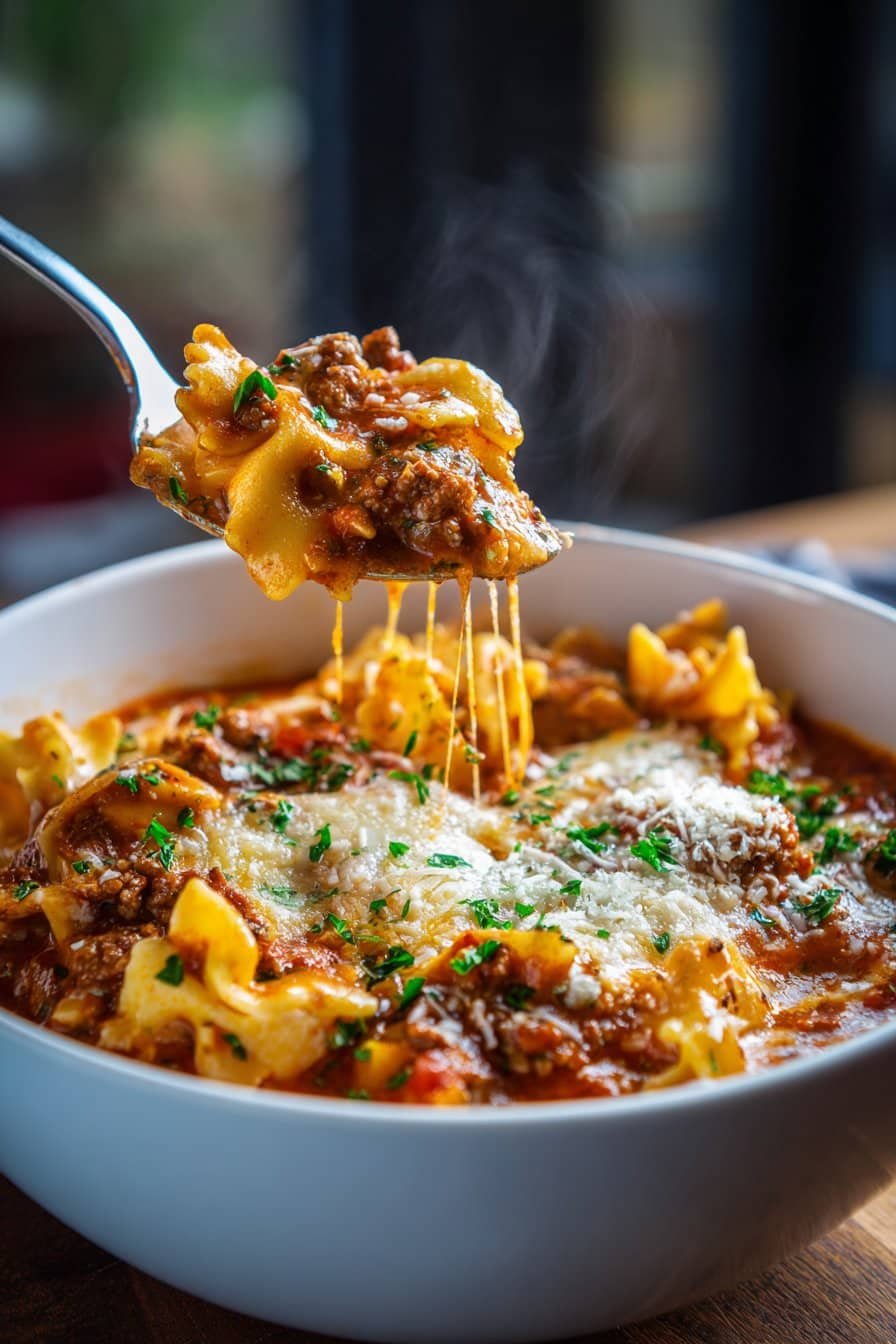 Instant Pot Lasagna Soup