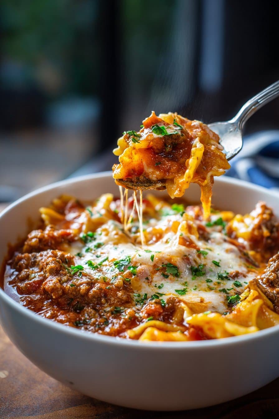 Instant Pot Lasagna Soup