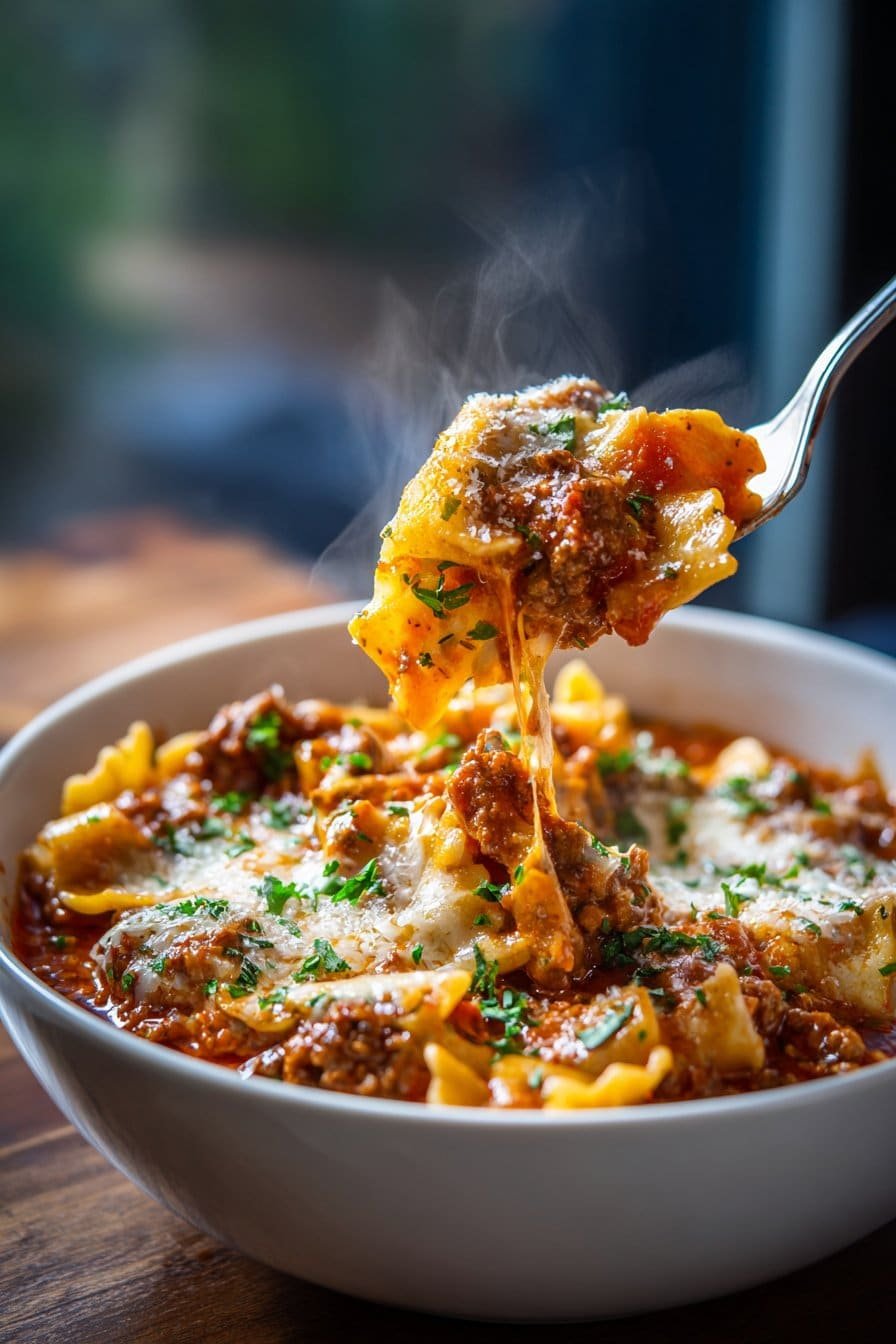 Instant Pot Lasagna Soup