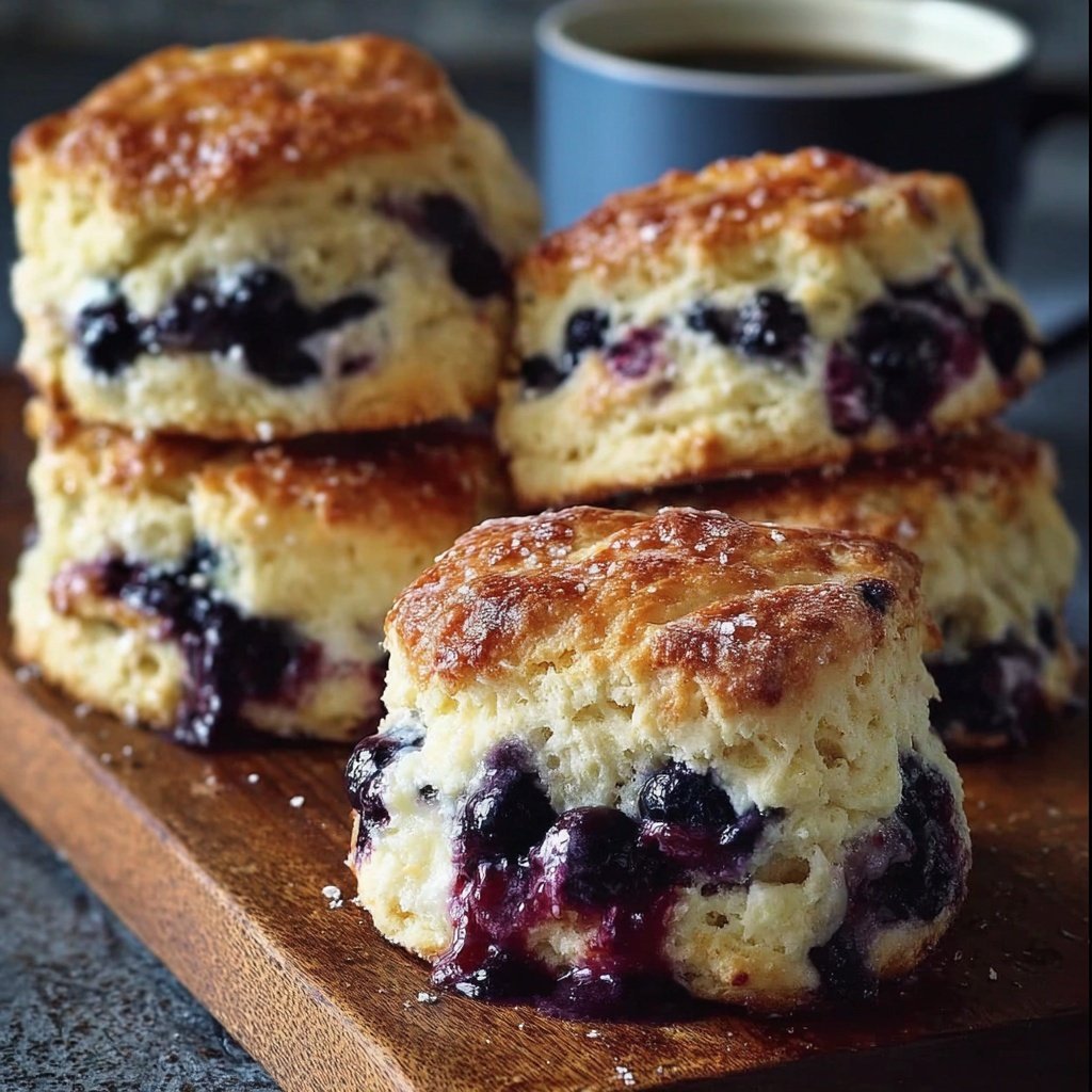 Blueberry Biscuits