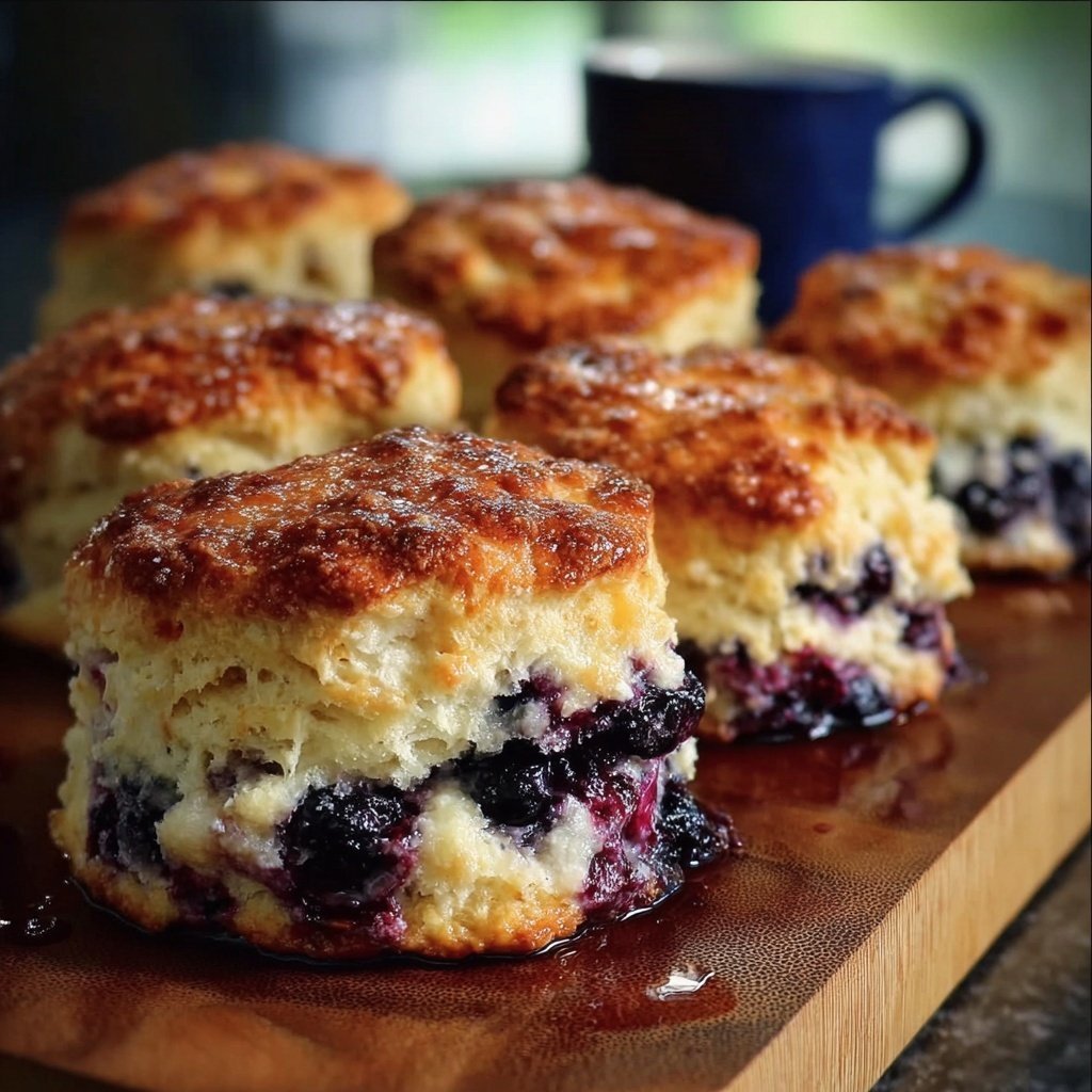Blueberry Biscuits