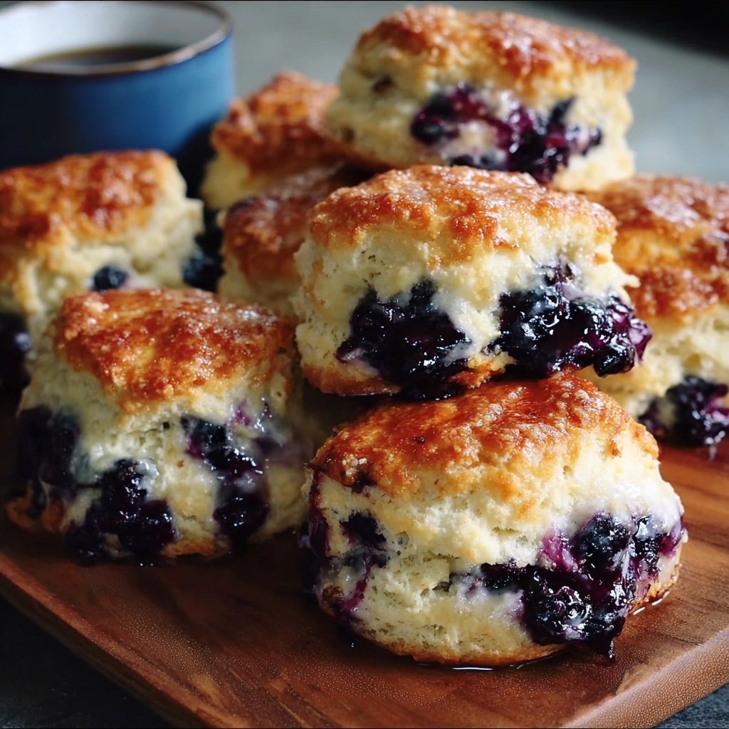 Blueberry Biscuits