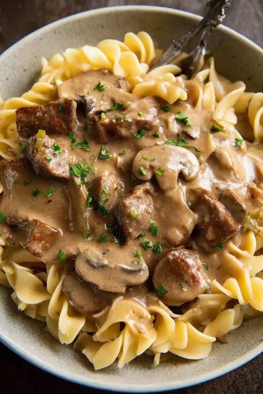 Beef Stroganoff