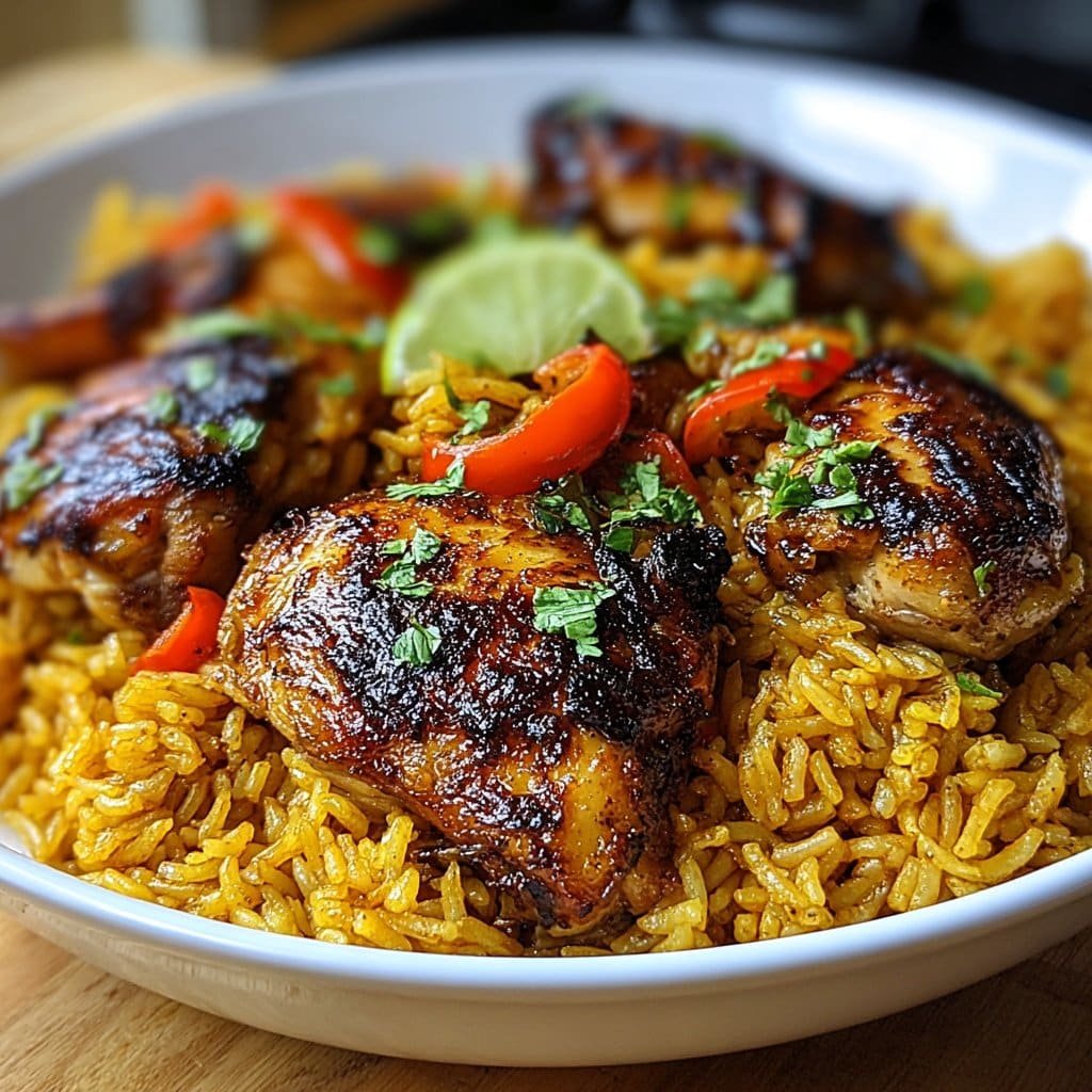 Caribbean Chicken and Rice