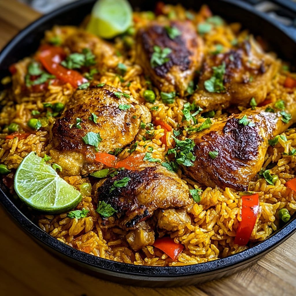 Caribbean Chicken and Rice