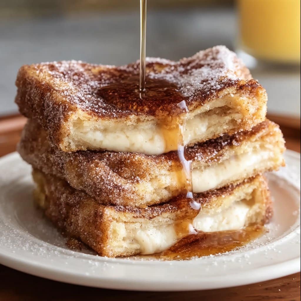 Churro Stuffed French Toast with Cinnamon Sugar