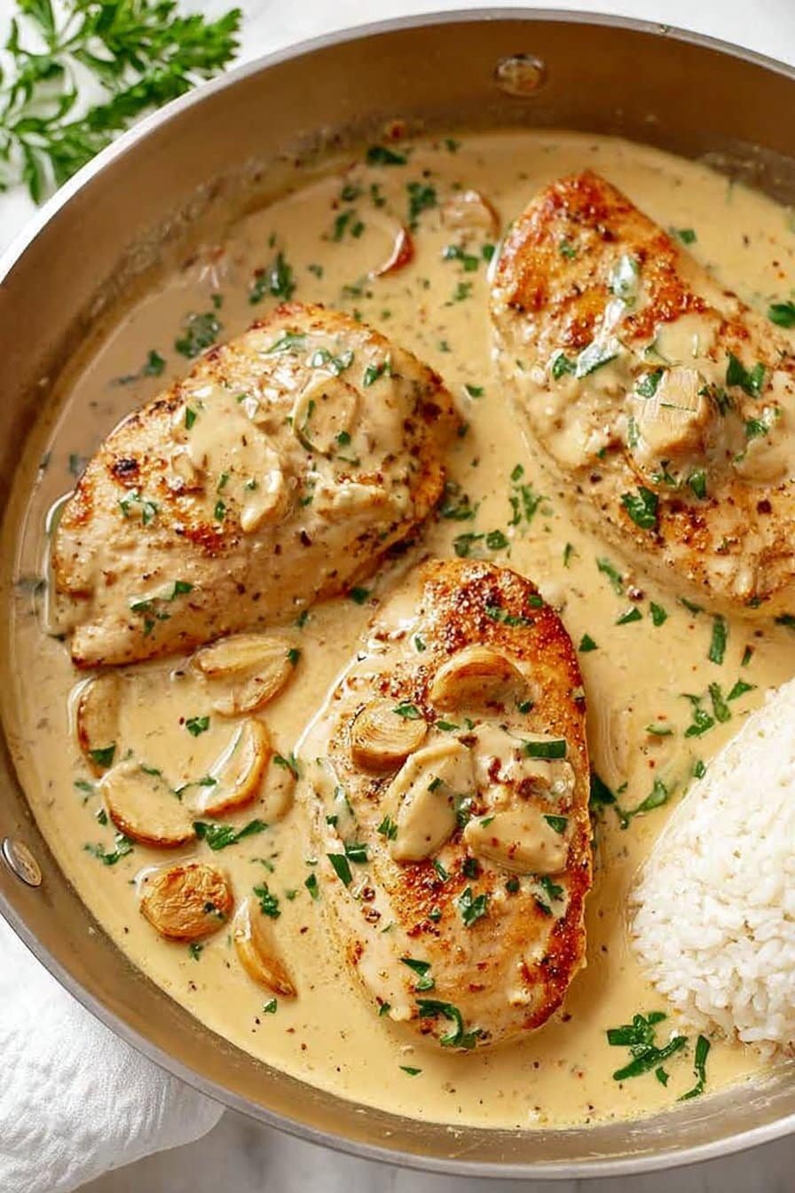 Creamy Garlic Chicken