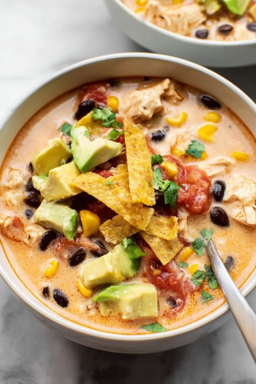 Easy Chicken Taco Soup