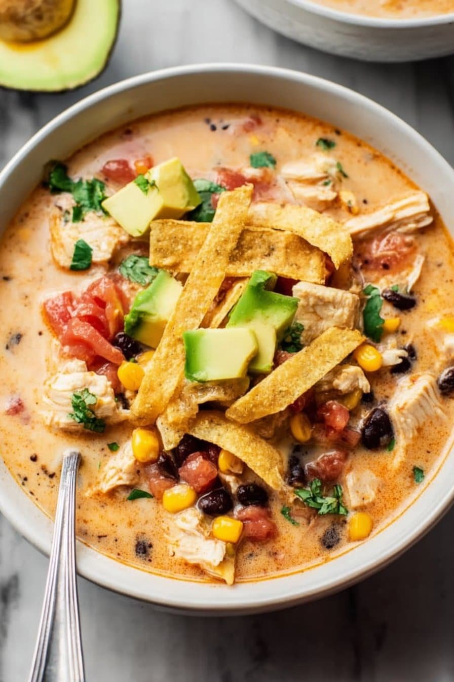 Easy Chicken Taco Soup