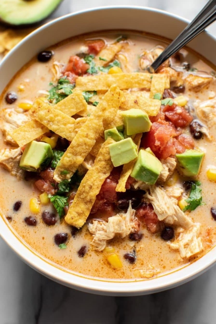 Easy Chicken Taco Soup