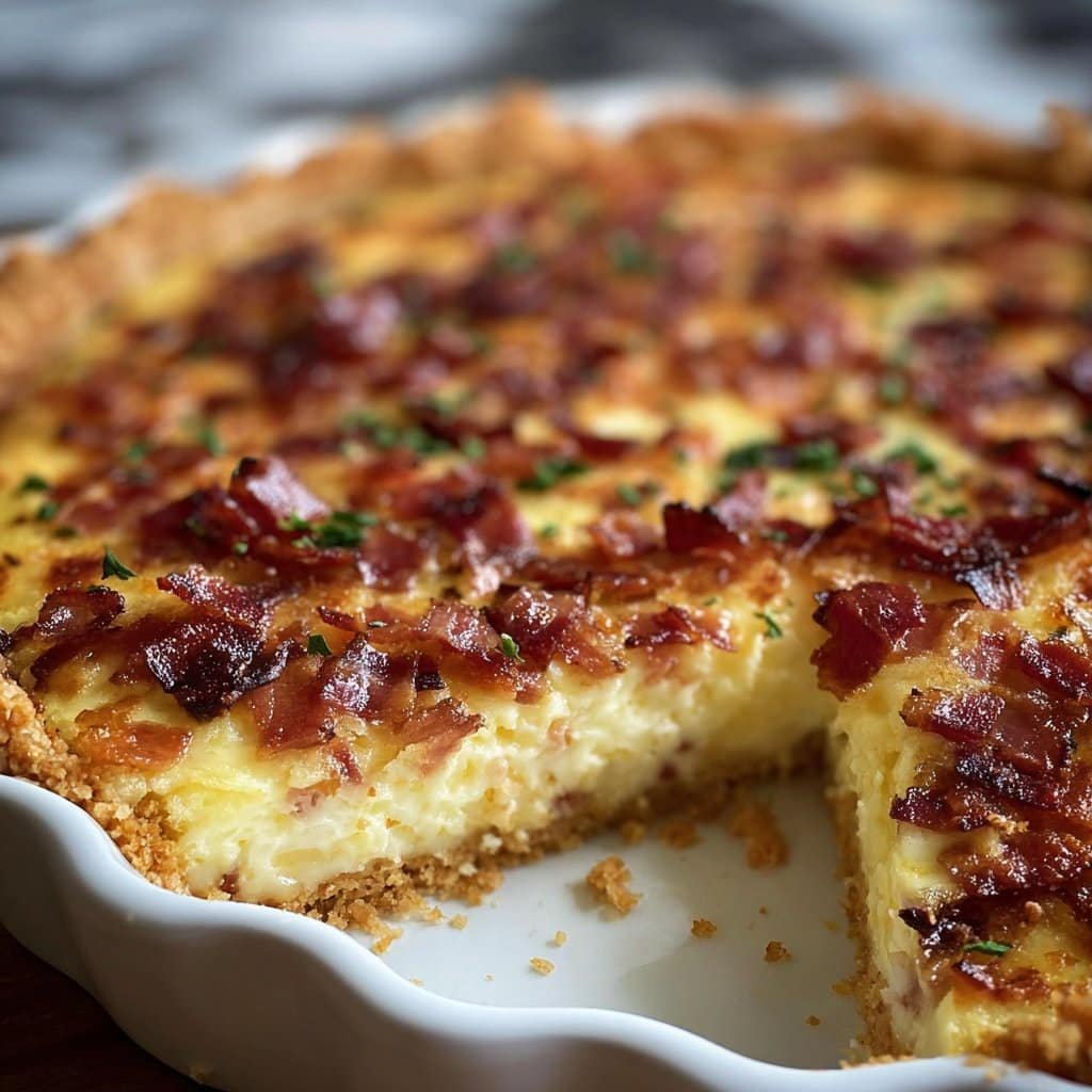 French Bacon Quiche