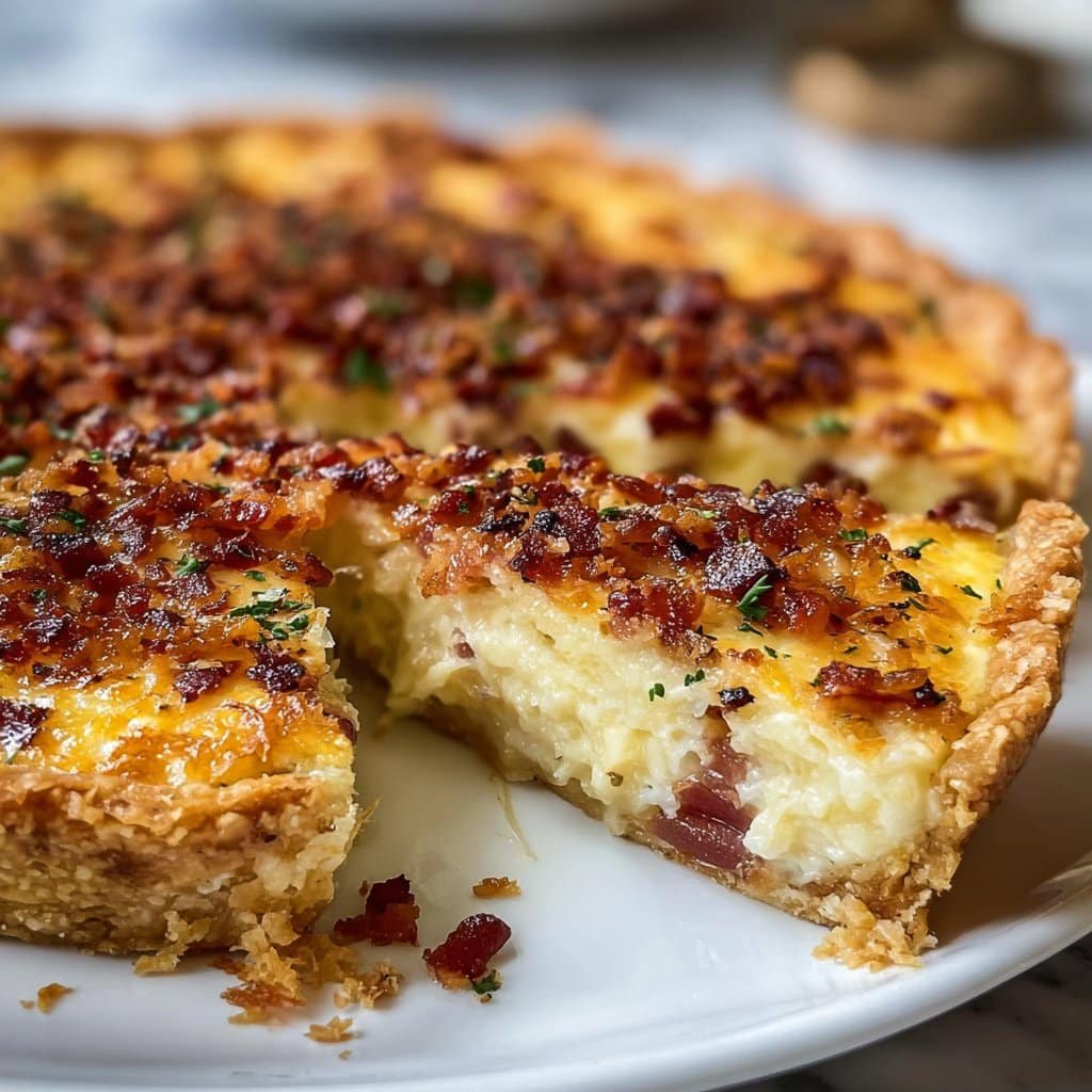 French Bacon Quiche