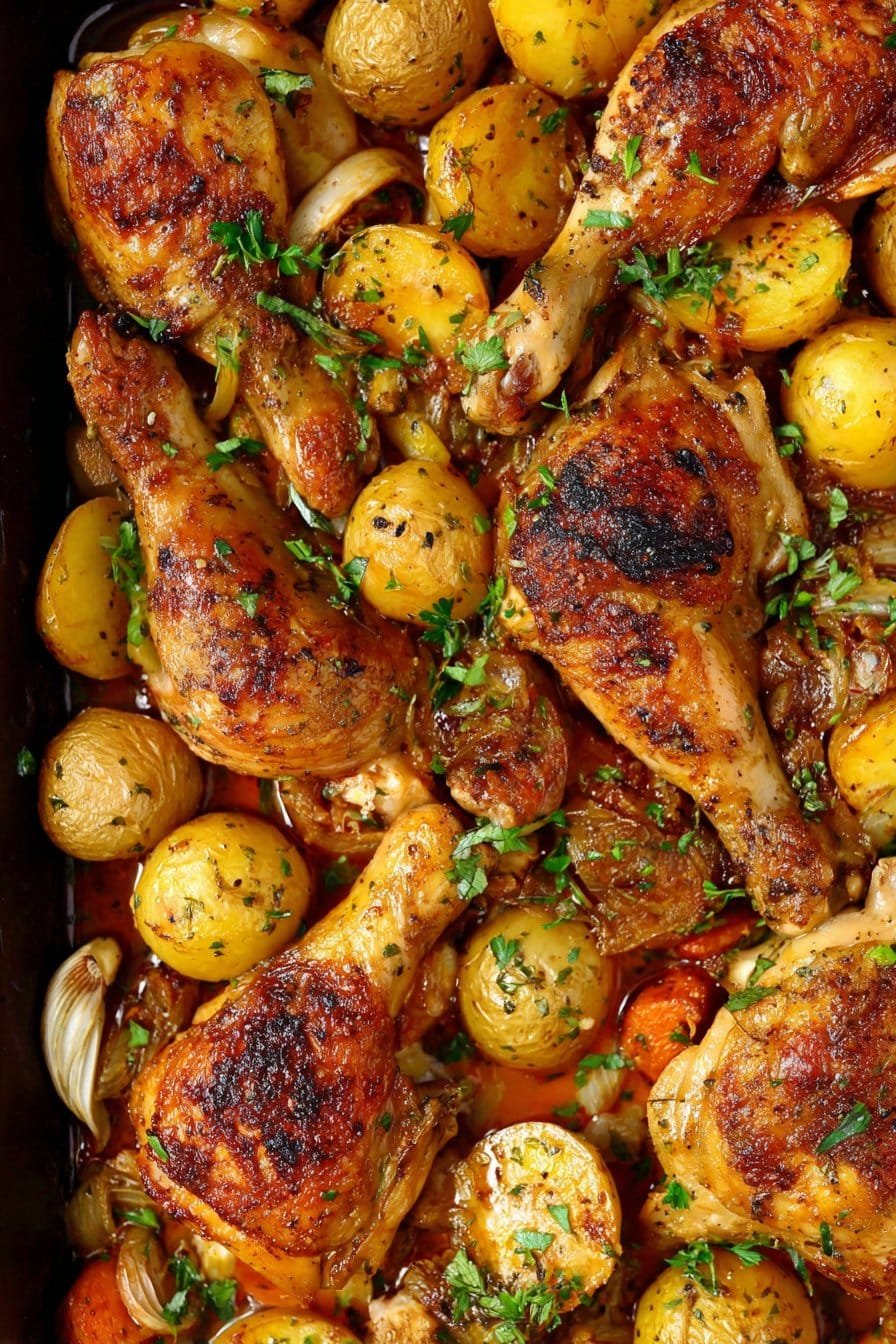 One Pan Chicken And Potatoes