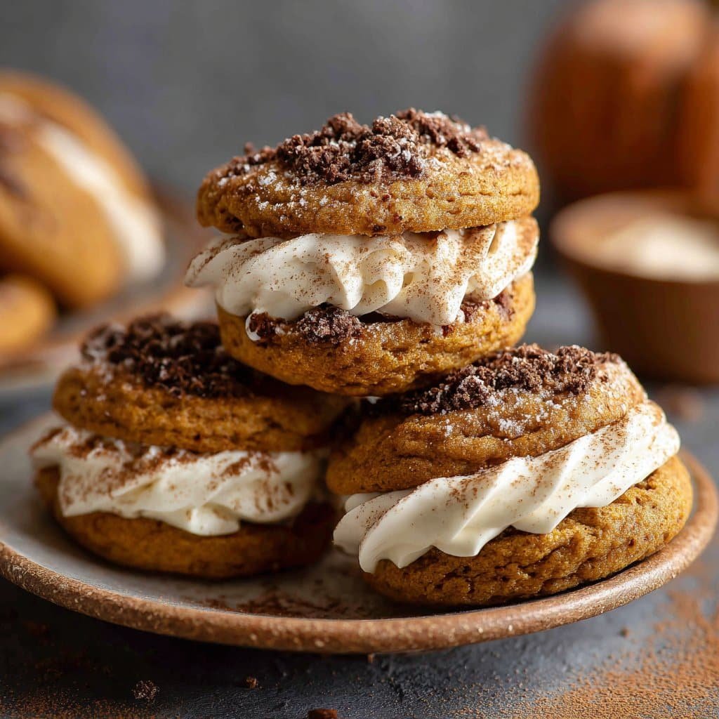 Pumpkin Tiramisu Cookies
